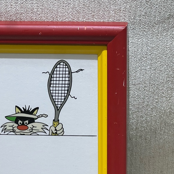 Warner Bros 1992 Limited Edition Anyone for Tennis? Sericel Framed - Picture 5 of 7